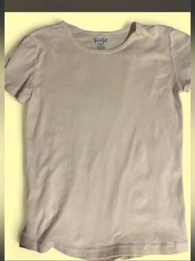 Brandy Melville Cream Short Sleeve Crew Tee